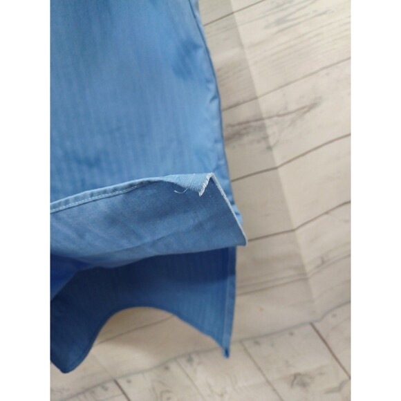 Vtg Dickies Button Up Mens Blue Shirt Sz 4XL Short Sleeve  Pockets - Picture 5 of 7